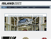 Tablet Screenshot of islandlifts.com